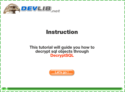Tutorial - How to using DecryptSQL